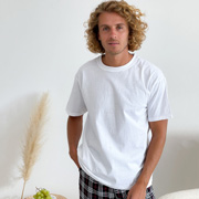 Футболка чоловіча Класик Cosy біла