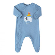 Комбінезон-чоловічок для хлопчика КБ178 інтерлок Bembi 400-блакитний