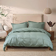 Постільна білизна Dakota Modern сатин-premium Lotus Home оливкова