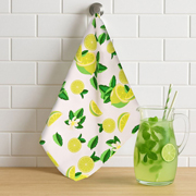 Рушник вафельний кухонний Lime Fresh SoundSleep білий