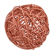 Шар ротанговый медный YES! Fun 973332