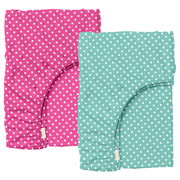 Дитячий набір з 2 простирадл на резинці Drop mint - Drop malina Cosas