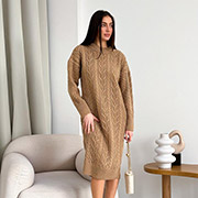 Сукня Олівія oversize Art Knit карамель