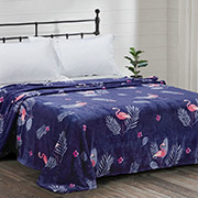 Плед флісовий Selena Фламінго 503309