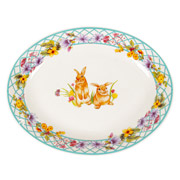 Блюдо порцелянове 25х19х4, 5 см Funny bunny Lefard 985-176