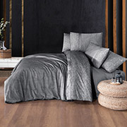 Постільна білизна Nesy Grey сатин-преміум La Romano