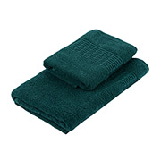 Набір махрових рушників Lotus 420 Ardesto темно-зелений