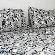 Постільна білизна Пандочки grey 508111 фланель Selena