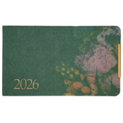 Тижневик датований інтегральний 10х17 см 128 стор Bloom Leo Planner 252714 зелений