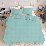 Постільна білизна Mint Dots ранфорс Cosas простирадло на гумці