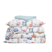 Дитяча постільна білизна в ліжечко CORAL REEF CS4 Cosas блакитний