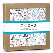 Набір пелюшок Unicorn Cs7 бязь Cosas 2 шт