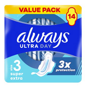 Прокладки гігієнічні 14 шт Always Ultra Day and Night Duo