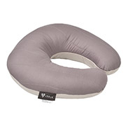 Подушка-рогалик для подорожей Travel Ideia шоколад-беж