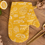 Кухонна рукавиця-прихватка 201 Yellow paste Mirson