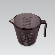 Мірна склянка 0,6л чорна Maestro MR1740-600