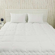 Набір ковдра антиалергенна зимова та подушки Warm Silver з іонами срібла Руно