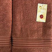 Набір махрових рушників жаккард Dophne Arya темно-рожевий