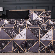 Постельное белье 17-0694 Onyx Marble Tiles бязь MirSon