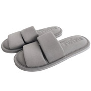 Тапочки домашні жіночі трикотажні Twins сірі