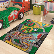 Килимок у дитячу кімнату Confetti Freeway Yesil