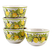 Набор из 4 пиал Аромат лимона Certified International 40886