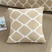 Наволочка декоративна біфлекс Homytex Ретро бежева