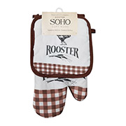 Набір Rooster прихватка і рукавиця Soho