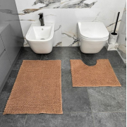 Набір килимків для ванної кімнати Ананас DarianA какао