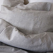 Наволочка Lintex льон-бавовна сіра 35х35