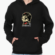 Худі чоловічий Кіт Мао Цзедун Chairmaneow MobiPrint 9225-2062 чорний