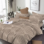 Постельное белье Искусство плетения беж 101223 бязь-люкс Selena