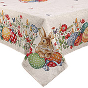 Гобеленова великодня скатертина Кролик Lefard