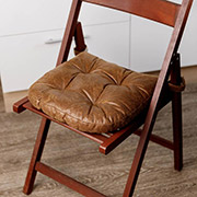 Подушка на стілець Luis Прованс коричнева