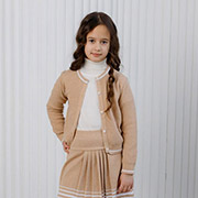 Кофта для дівчинки Герда Art Knit бежевий