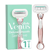 Станок для гоління Gillette Venus Extra Smooth Sensitive RoseGold з 1 змінним картриджем