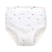 Труси для дівчинки 1105206лов рібана Татошка молочний з принтом