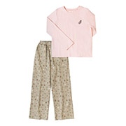 Піжама для дівчинки КП304 супрем Бембі IV1-абрикосовий-хакі