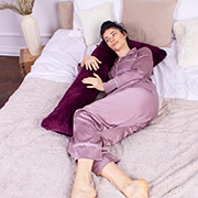 Подушка для вагітних і відпочинку Г-подібна 8455 Velvet Line 28-0002 Excalibur MirSon