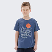 Футболка для хлопчика ФТ27 супрем Бембі 800-синій