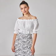 Блуза літня Wear me біла CB000003393