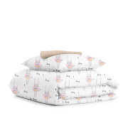 Дитяча постільна білизна в ліжечко FAIRY BUNNY Cosas рожевий