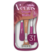 Станки одноразові для гоління 3 шт Venus Smooth Miami Gillette 8700216756884