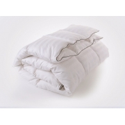 Ковдра пухова касетна Зима MirSon Royal білий пух 100% Преміум 036