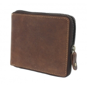 Чоловічий шкіряний гаманець Visconti 702 Bullet oil tan
