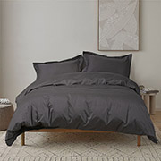 Постільна білизна Dakota Modern сатин-premium Lotus Home антрацит