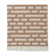 Рушник жаккардове Buldans Palmira tobacco тютюновий