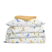 Дитяча постільна білизна в ліжечко GOLDEN SONGBIRDS Cosas жовтий