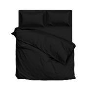 Простирадло на гумці SoundSleep Elisa сатин чорний