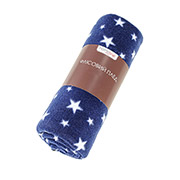 Флісовий плед Полар Зірки на синьому Home Line